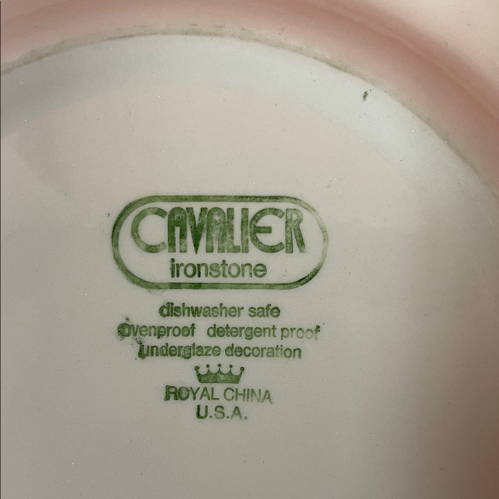 Classic Blue and White Scenic Dinner Plate - Picture 3 of 6